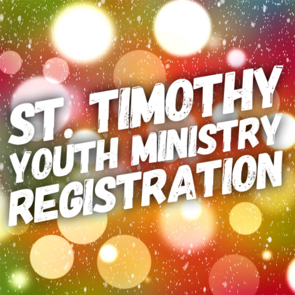 Youth Confirmation St. Timothy Catholic Church Lutz, FL